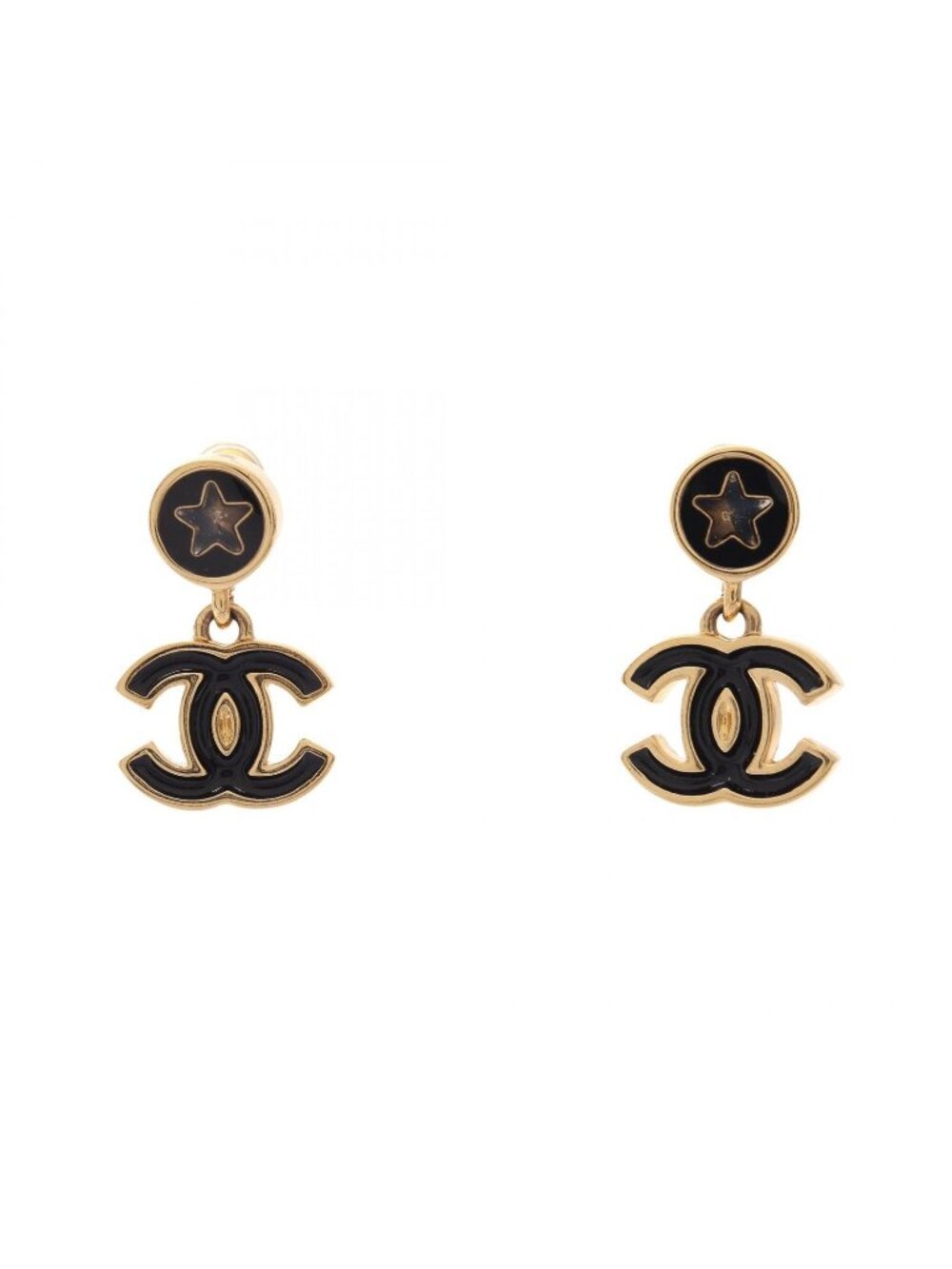 Chanel Earrings CC Logo